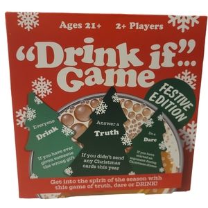 "Drink If" Game Festive Edition NWT